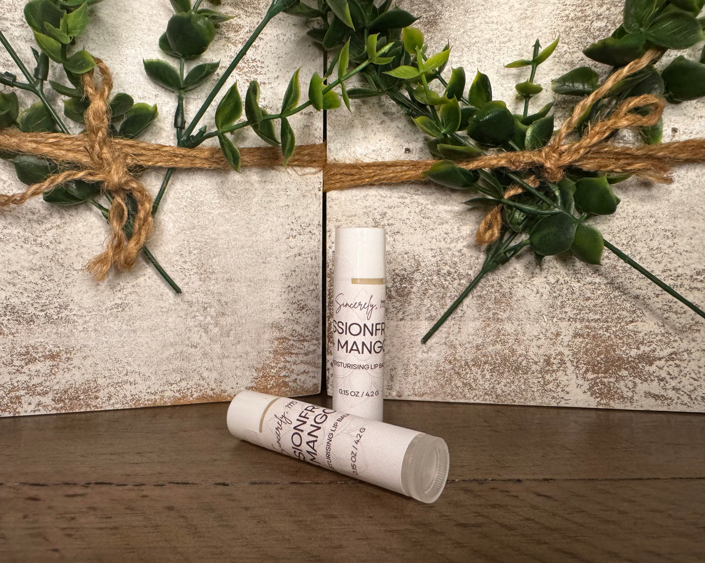 Passionfruit & Mango Lip Balms