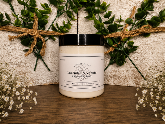 Lavender & Vanilla Whipped Body Butter