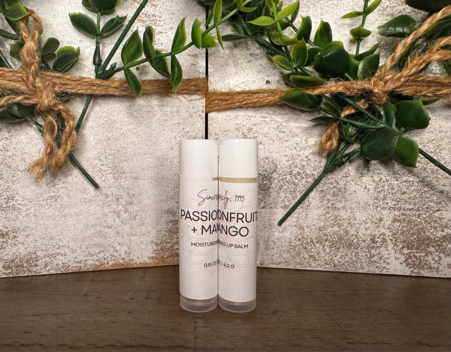 Passionfruit & Mango Lip Balms