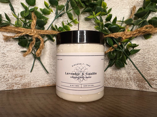 Lavender & Vanilla Whipped Body Butter